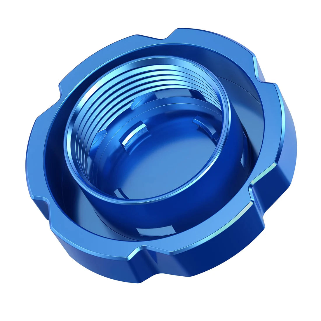 cnc-machined-6061-billet-aluminum-coolant-cap-bmw-detail
