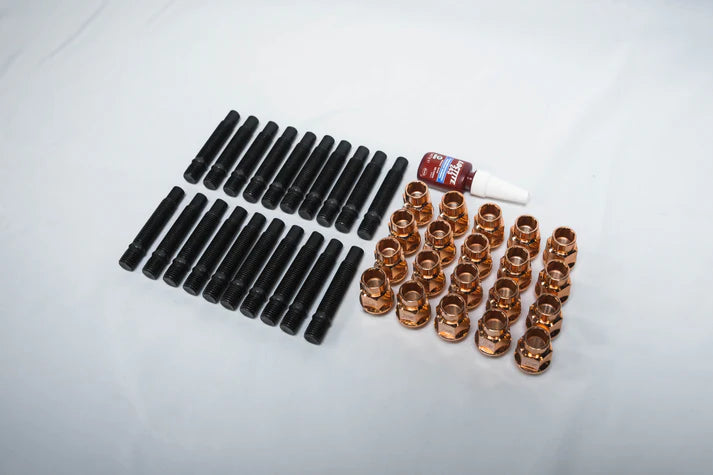 BMW E36/E46/E9x Motorsport Wheel Studs Conversion Kit M12x1.5 - E9x Performance Parts