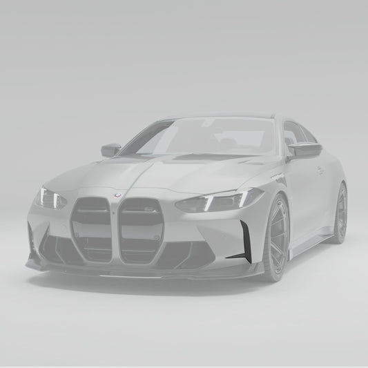 BMW M4 G82 Carbon Fiber Front Bumper Canards