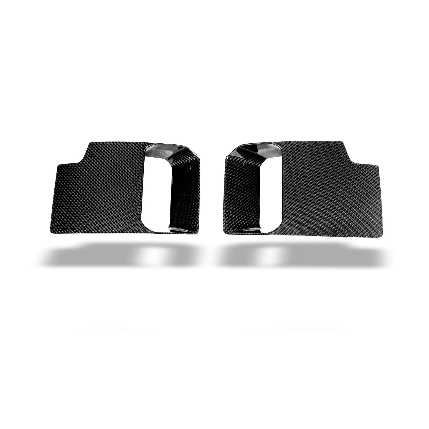 BMW M2 G87 Carbon Fiber Aero Front Bumper Block-Off Plates