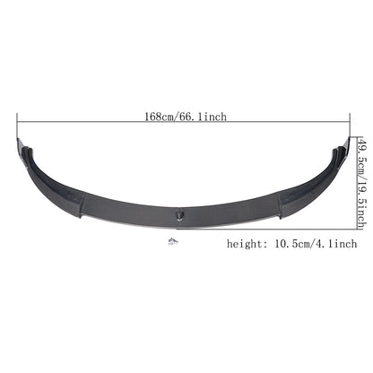 Carbon Fiber Front Splitter Spoiler for BMW Z4 E89 Z series 09-13(Fit:Z4)