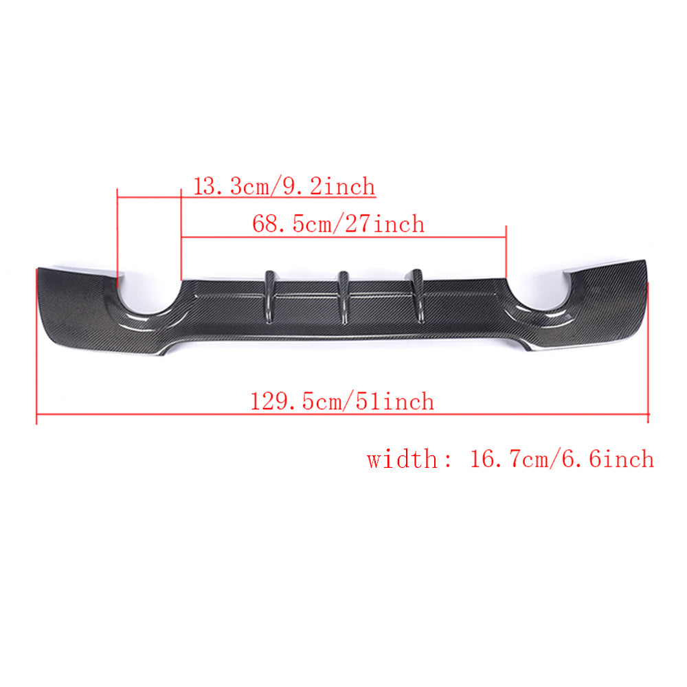 E92 M TECH rear diffuser